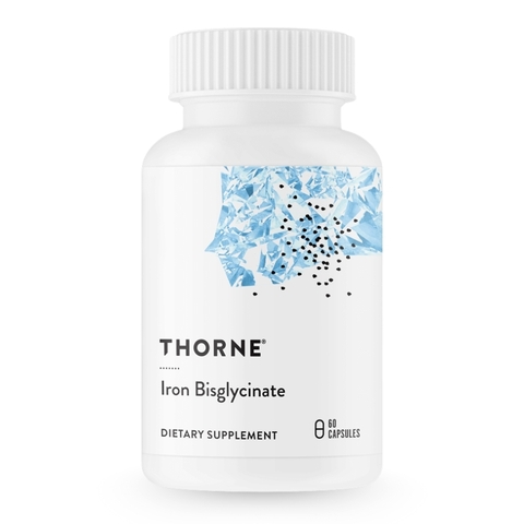 Thorne, Iron Bisglycinate | 25 mg per Capsule, 60 Capsules
