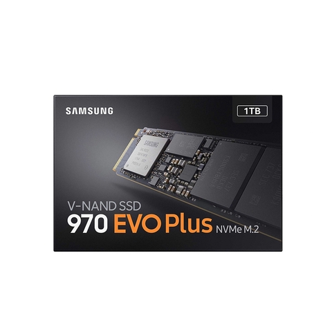 Ổ cứng SSD Samsung 970 EVO Plus 1TB PCIe NVMe V-NAND M.2 2280 MZ-V7S1T0BW (Đen)