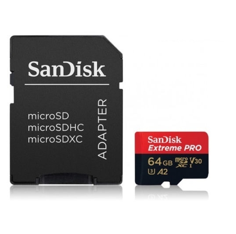 Thẻ nhớ MicroSDXC SanDisk Extreme Pro V30 U3 4K A2 R170MB/s W90MB - Main Image