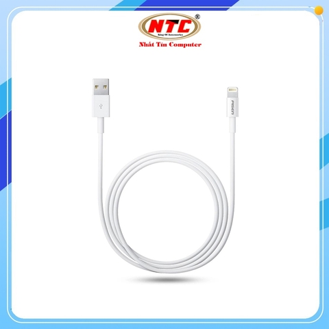 Cáp sạc nhanh Pisen AL05-900 USB to Lightning 2.4A, dài 0.9M (Trắng)