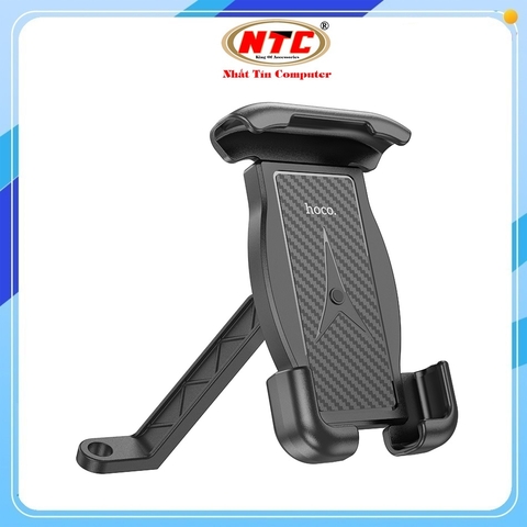 Giá đỡ điện thoại xe máy Hoco CA119 gắn chân gương (Đen)