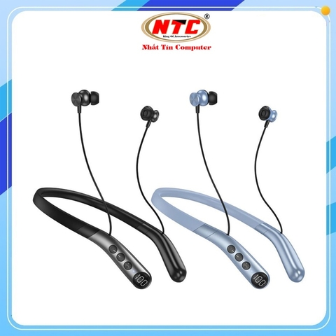 Tai nghe bluetooth thể thao Borofone BE67 V5.4, Pin 60H liên tục, LCD báo pin