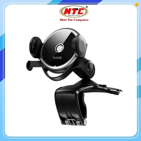 Giá đỡ kẹp điện thoại cho ô tô / xe hơi Hoco DM-H2 Kẹp trên Taplo (Đen)