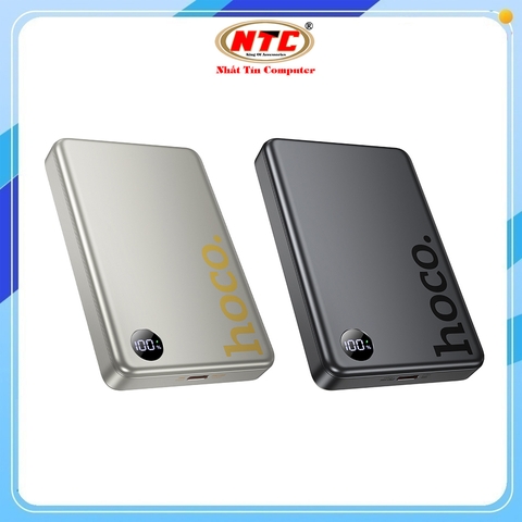 in dự phòng không dây Hoco Q34 10000mAh Wireless Charge 15W, TypeC PD 20W
