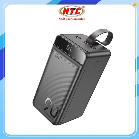 Sạc dự phòng Hoco J123D 90000mAh QC 3.0 22.5W và TypeC PD 20W, Có đèn Led (Đen)
