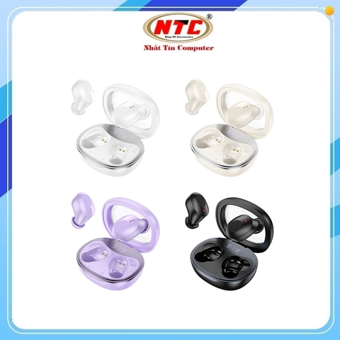 Tai nghe Bluetooth TWS Hoco EQ3 V5.3, Pin 7H, Thiết kế nhỏ gọn