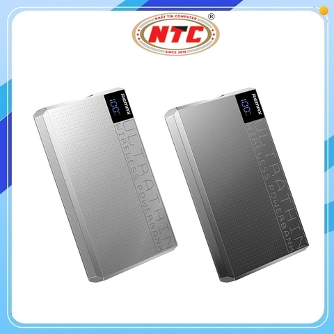 Pin dự phòng Magsafe Remax MP-6 10.000mAh Wireless 15W, TypeC PD 20W, Kim loại nguyên khối