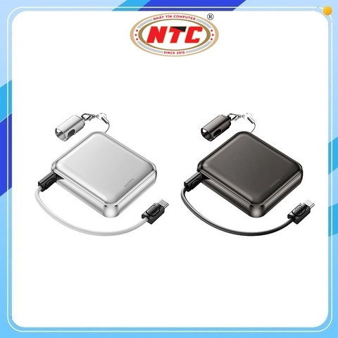 Pin dự phòng mini REMAX FC-07 20000mAh TypeC PD  22.5W, Kèm cáp C to C ngắn, Thiết kế siêu nhỏ