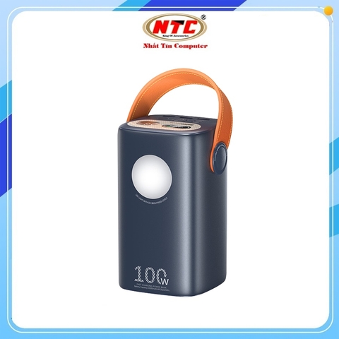 Pin dự phòng sạc nhanh Remax RPP-100 60000mAh hỗ trợ QC 22.5W và PD TypeC input và output 100W (Đen)