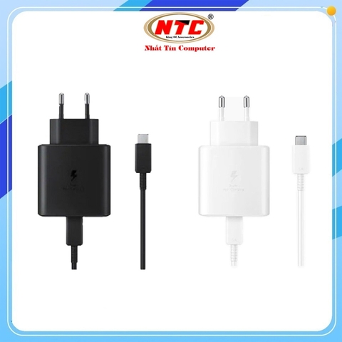 Cốc sạc / Bộ sạc cáp C to C SamSung EP-TA845 45W zin sạc siêu nhanh 2.0 - hỗ trợ PD / PDO / PPS