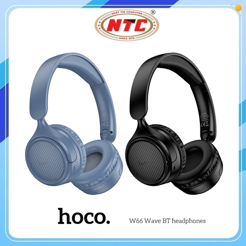 Tai Nghe Bluetooth chụp tai Hoco W66 V5.4, Pin dùng 32H, Thiết Kế nhỏ gọn