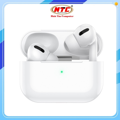 Tai nghe Bluetooth TWS Hoco EW42 W5.3, Pin 7H, Popup Định vị, Đổi tên (Trắng)