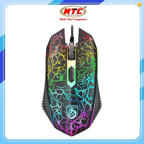 Chuột có dây Gaming 6D Deiog DY-A1 DPI 2400, Led sấm sét cực đẹp