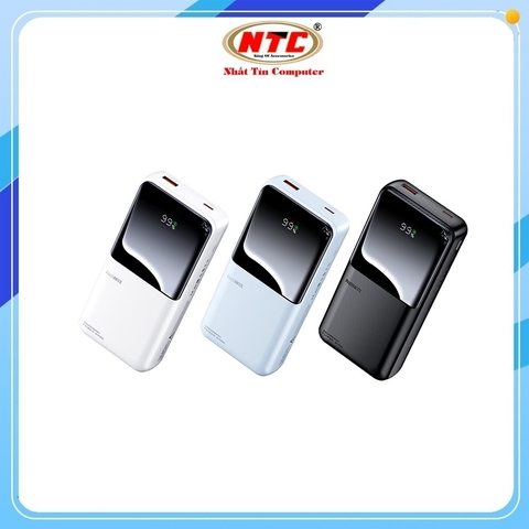 Pin sạc dự phòng Remax RPP-680 20000mAh Tích hợp 2 cáp sạc, Sạc nhanh QC 3.0 22.5W & TypeC PD 20W