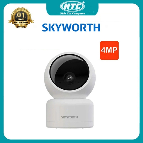 Camera IP trong nhà Skyworth H40 (LC2224) phân giải 4MP 2560 x 1440 - đàm thoại 2 chiều xoay 360 độ