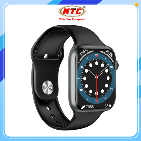 img Đồng hồ thông minh Hoco Y1 Pro kết nối Bluetooth, hỗ trợ nghe gọi, theo dõi sức khỏe, thể thao, chống nước, cảm ứng (Đen)