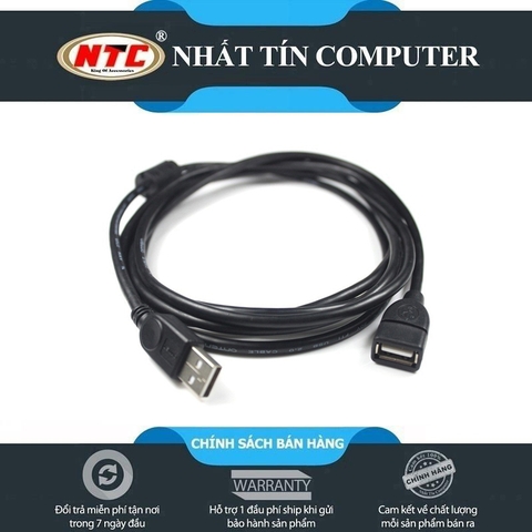 Cáp USB nối dài 2.0 VS - dài 3m (Đen)