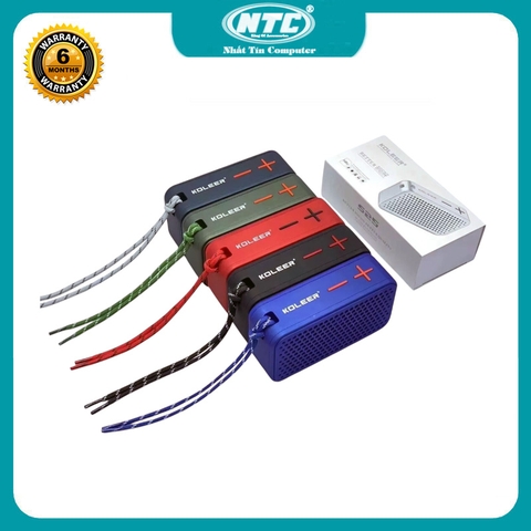 Loa bluetooth mini KOLEER S25 siêu bền chống va đập - chức năng FM/ USB/ Thẻ nhớ (màu ngẫu nhiên)