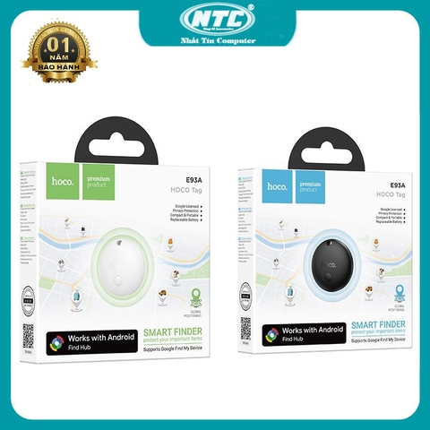 Định vị Hoco E93A cho ANDROID dùng app GG Find My - tìm kiếm thú cưng, xe máy, ô tô, trẻ em, người lớn tuổi, vật dụng