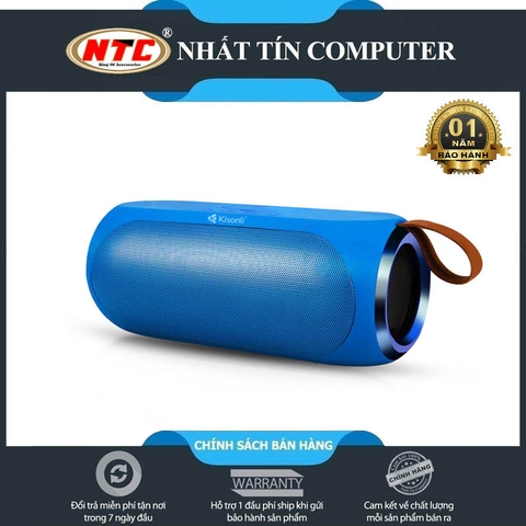 Loa bluetooth Kisonli Q9S Super Bass - thiết kế với quai xách và giá đỡ hiện đại (nhiều màu)