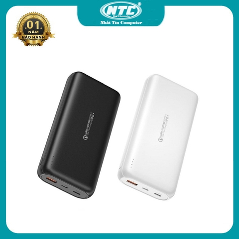 Sạc dự phòng nhanh WEKOME WP-189 dung lượng 20000mah hỗ trợ sạc nhanh PD 20W QC 18W (2 MÀU)