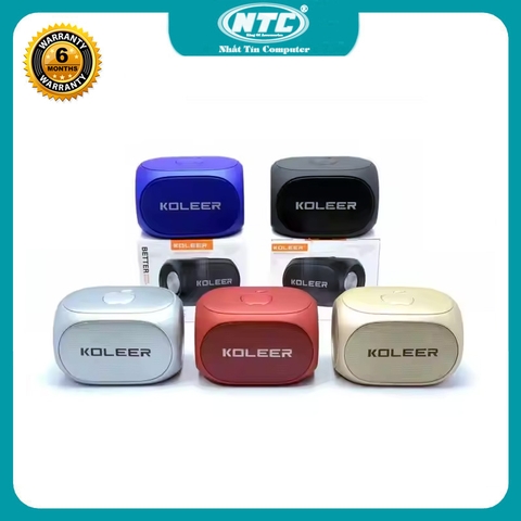 Loa bluetooth 2 loa bass KOLEER S918 kết nối siêu xa 15m - chức năng FM/ USB/ Thẻ nhớ/ AUX (màu ngẫu nhiên)