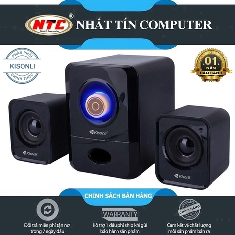 Loa máy tính 2.1 Kisonli U-2900 Âm thanh cực hay (Màu ngẫu nhiên)