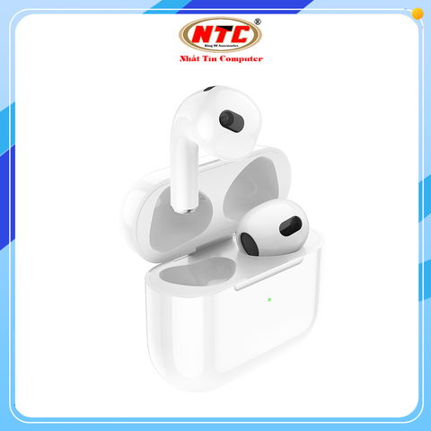 Tai nghe Bluetooth TWS Hoco EW26 V5.3, Pin 4H (Trắng)