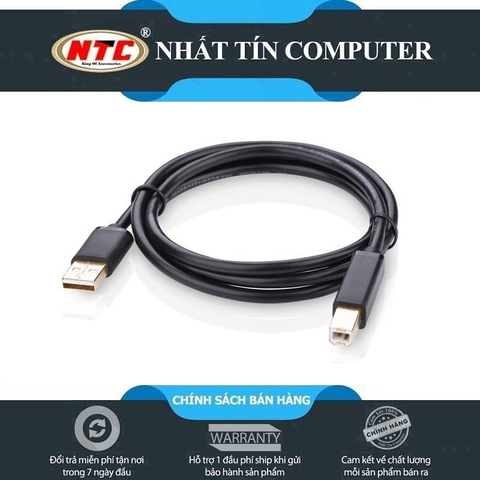 Cáp máy in 2.0 VS dài 1.5M - tốc độ truyền tải cao (Đen)