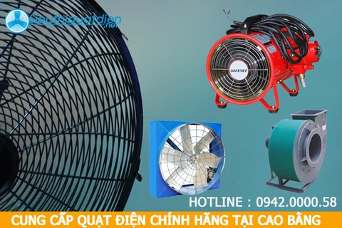 Cửa hàng - Đại lý quạt điện công nghiệp bán tại Cao Bằng