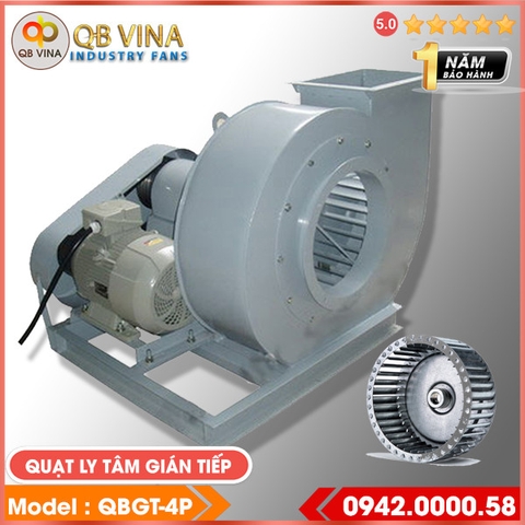 Quạt hút ly tâm gián tiếp QBTG-4P