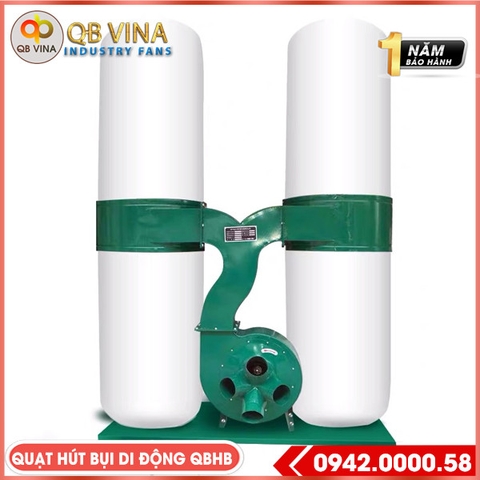 Quạt hút bụi di động QBHB có bánh xe