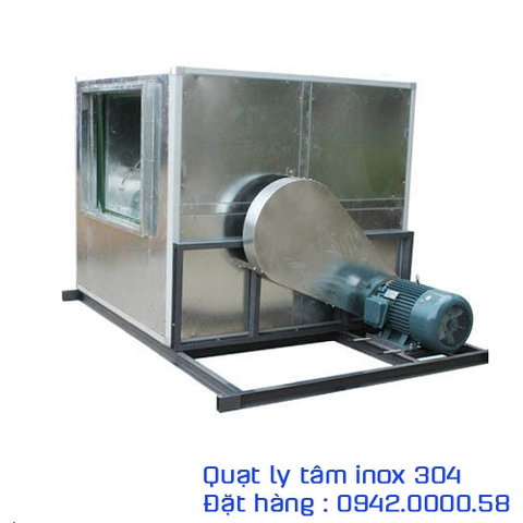 Quạt ly tâm inox 304 dòng lưu lượng