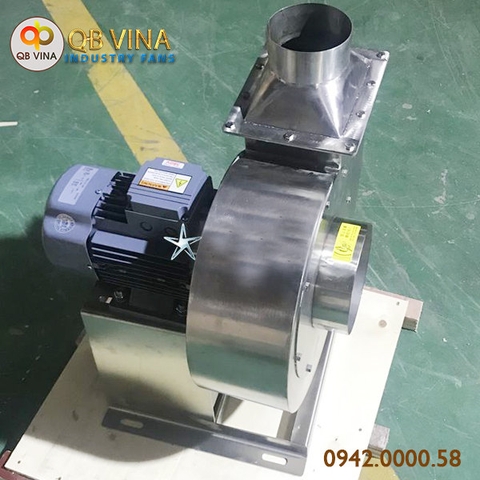 Quạt hút ly tâm inox 304 dòng siêu cao áp QBSCI-2P