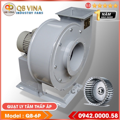 Quạt ly tâm thấp áp hút khói bếp QB-6P