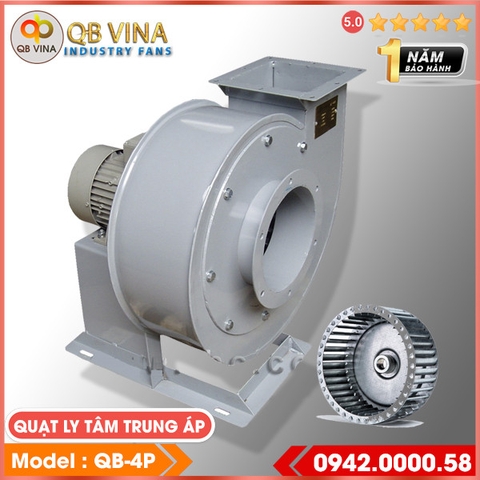 Quạt ly tâm trung áp QB-4P