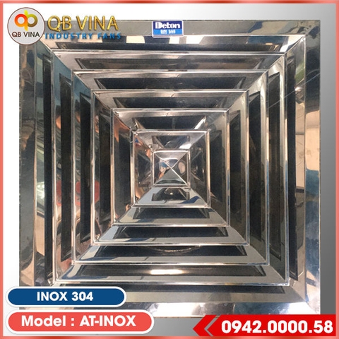 Quạt hút âm trần inox 304 | Độ bền vượt trội