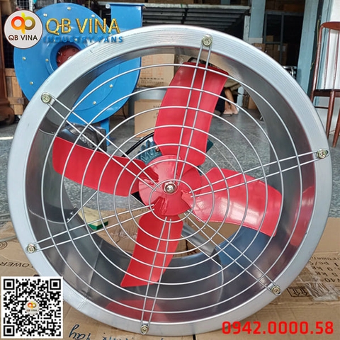Quạt thông gió tròn motor khía SF