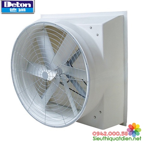 Quạt thông gió vuông gián tiếp Composite Deton QVGC-146N