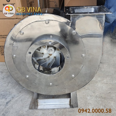 Quạt hút ly tâm inox 304 dòng cao áp QBI-2P