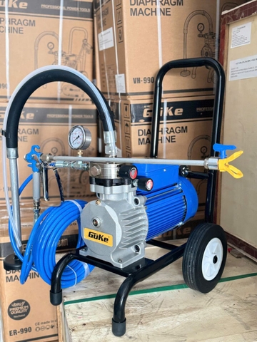MÁY PHUN SƠN GUKE VH990 (ĐẦU INOX)