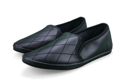 Giày lười slip on nữ ,đế đúc cao su da mềm