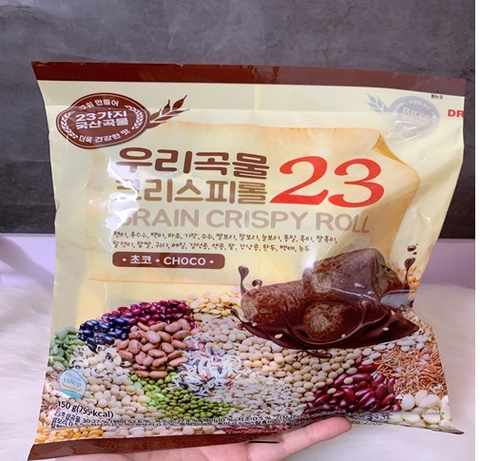 BÁNH NGŨ CỐC 23 LOẠI HẠT HÀN QUỐC VỊ SOCOLA 150G