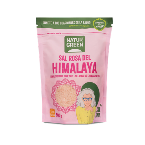 MUỐI HỒNG HIMALAYA NGUYỄN NATURGREEN 1KG