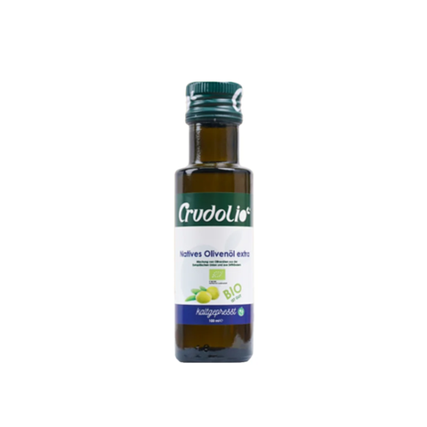 DẦU OLIVE HỮU CƠ ÉP LẠNH SIÊU NGUYÊN CHẤT CRUDOLIO 100ML
