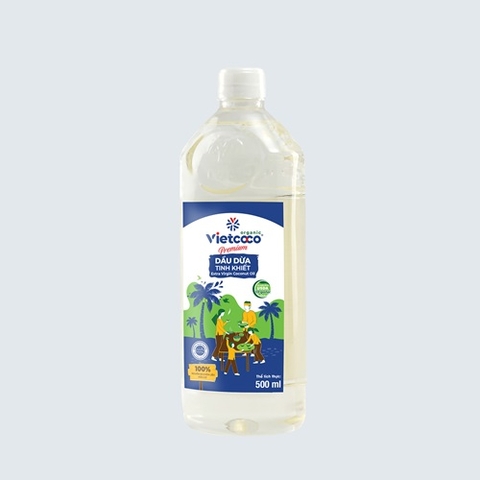 DẦU DỪA TINH KHIẾT HỮU CƠ VIETCOCO 500ML
