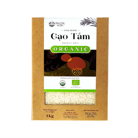 GẠO TẤM HỮU CƠ NÀNG HƯƠNG 1KG