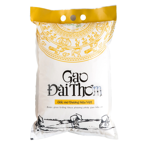 GẠO HOA LÚA ĐÀI THƠM THƯỢNG HẠNG 5KG