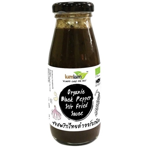 SỐT TIÊU ĐEN HỮU CƠ LUMLUM 200G