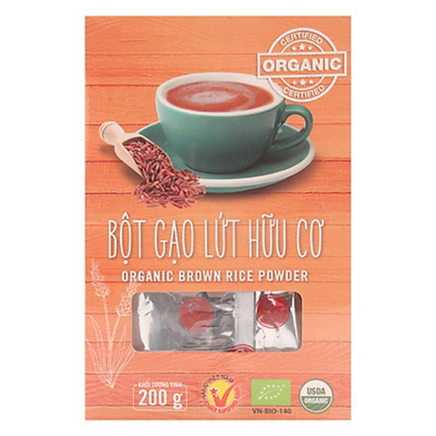 BỘT GẠO LỨT HỮU CƠ BÍCH CHI 200G